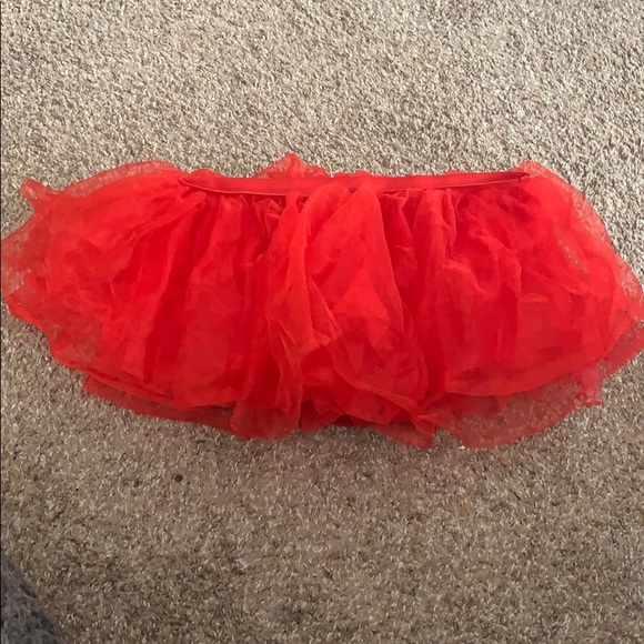 Tutu Rouge | Red Adult Tutu | One Size | Costume | Dress Up | Party Fun Skirt - Picture 4 of 6